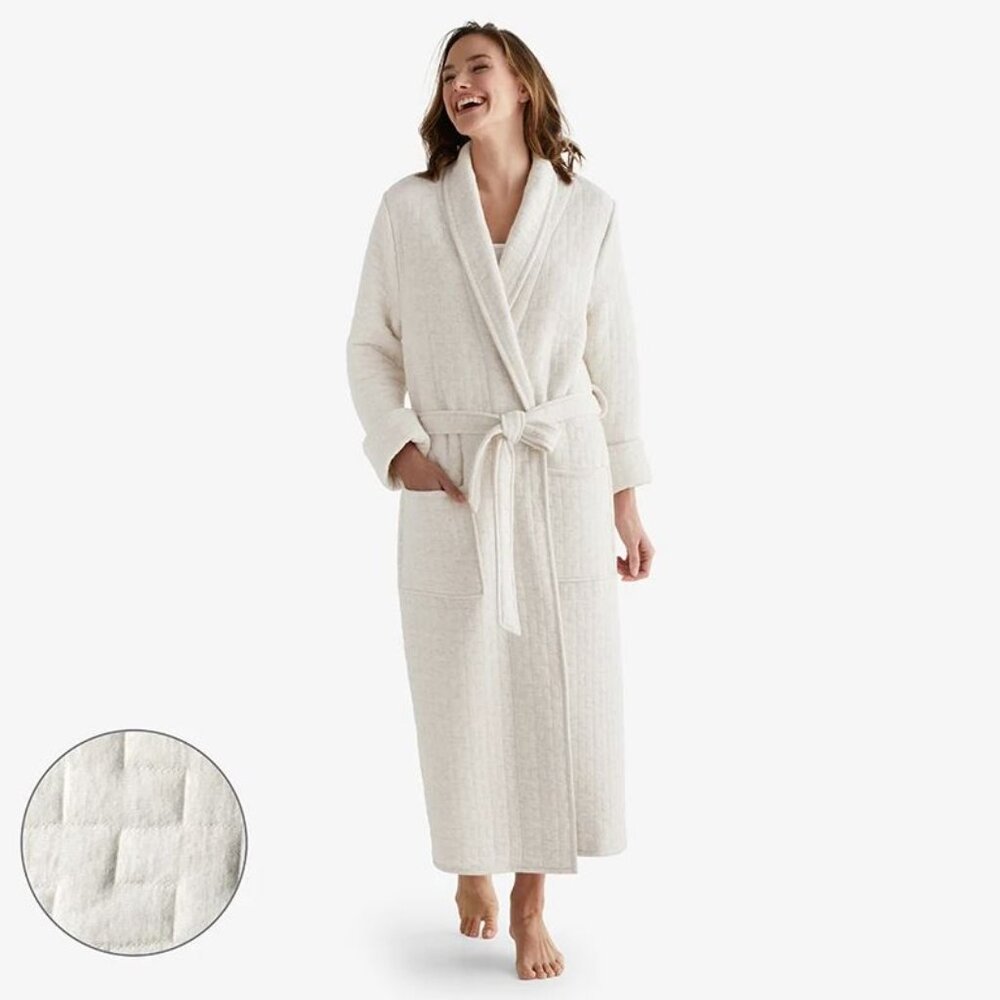 Air Layer Robe - Off White, M